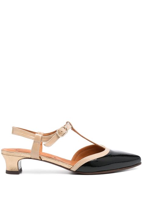 Decollette Hamedi 35mm in beige e nero Chie Mihara - donna